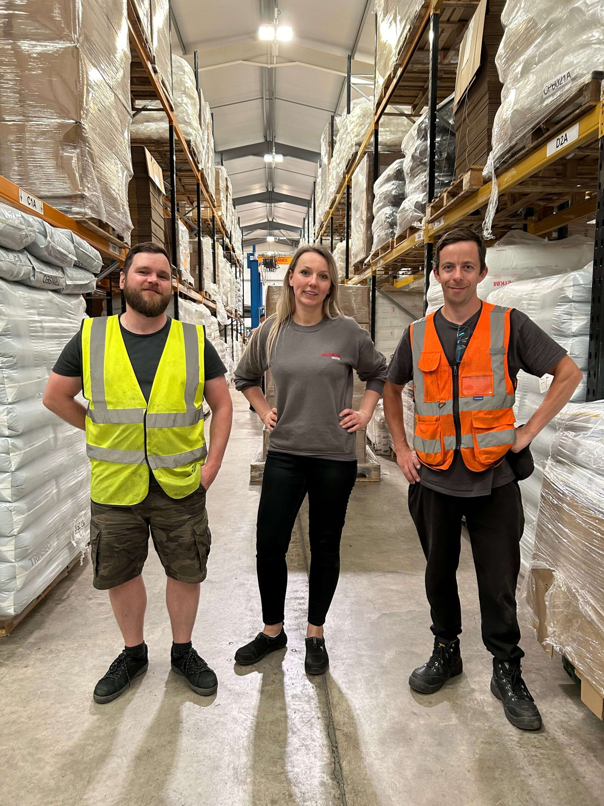 Talisman Group Warehouse Team